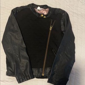 Vegan leather kids PL Kids jacket